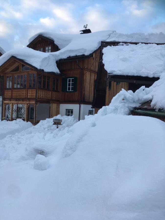 Bergarbeiterhaeuser Altaussee Buitenkant foto